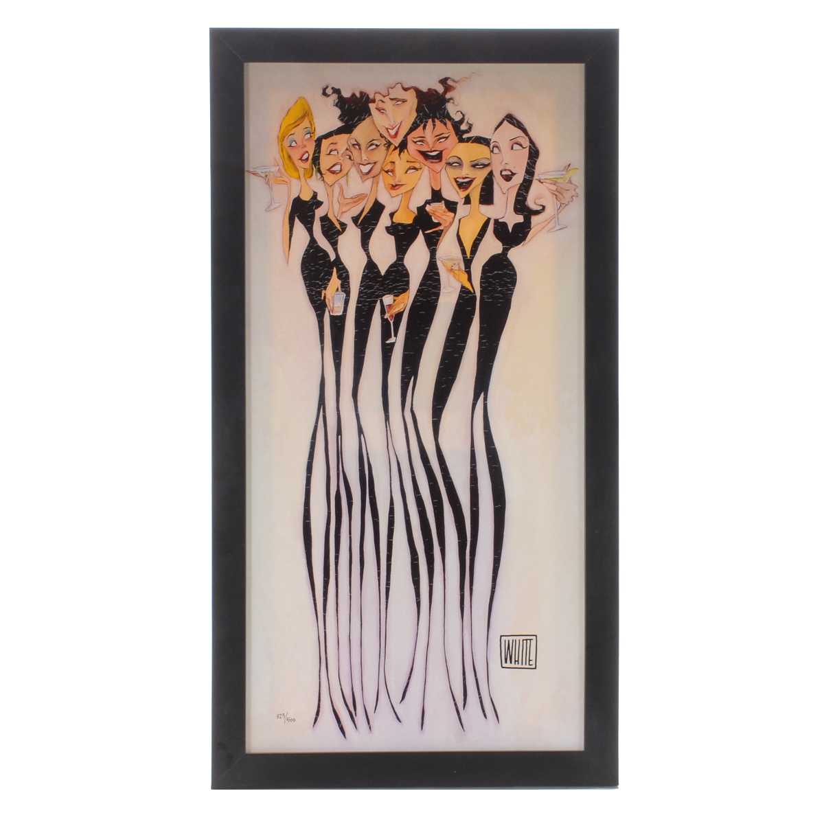 Limited Edition Giclee on Canvas after Todd White "Girl Party"