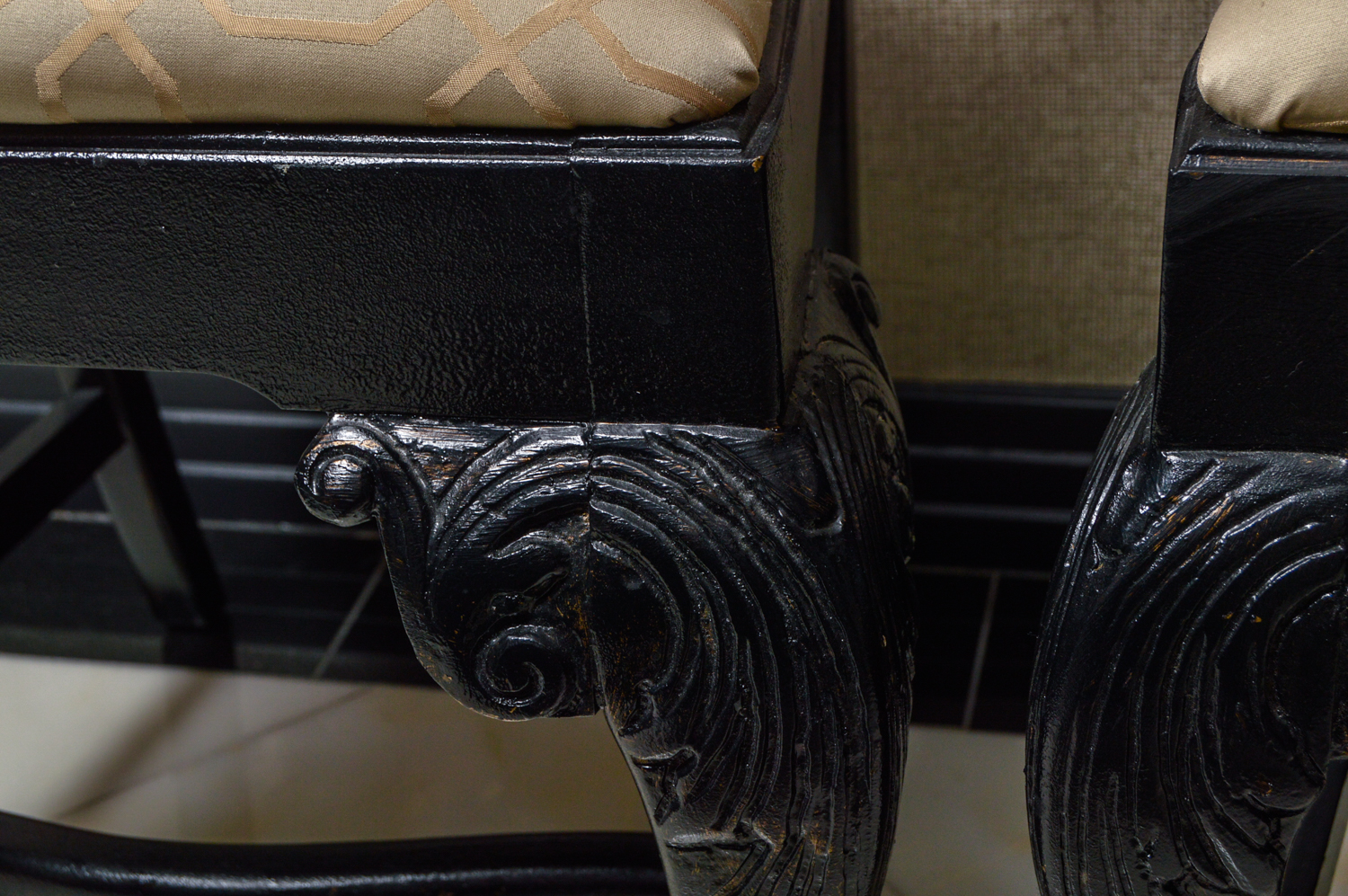 Set of Chippendale Style Dining Chairs by Andre Originals