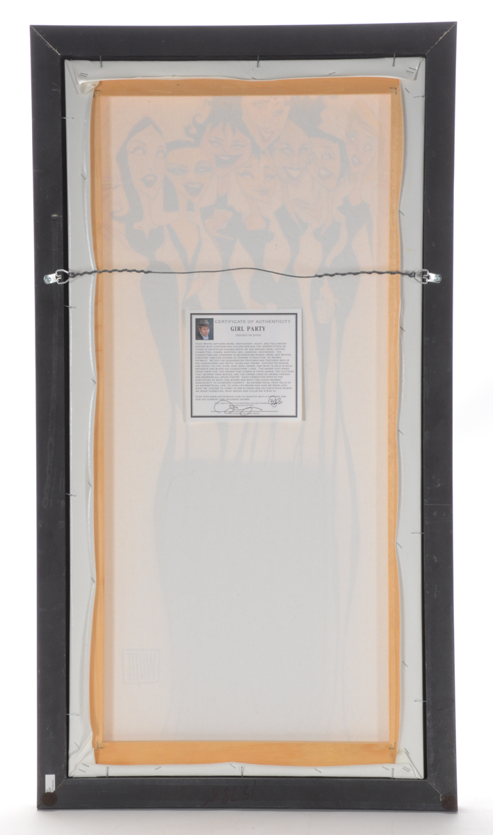 Limited Edition Giclee on Canvas after Todd White "Girl Party"