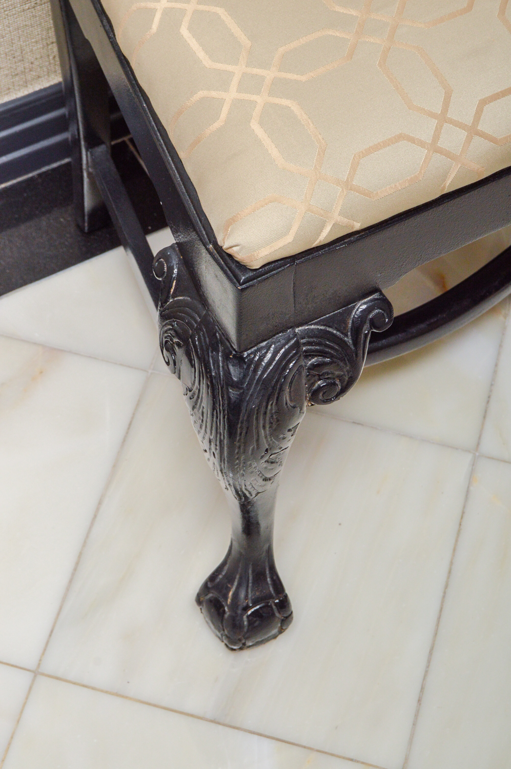 Set of Chippendale Style Dining Chairs by Andre Originals