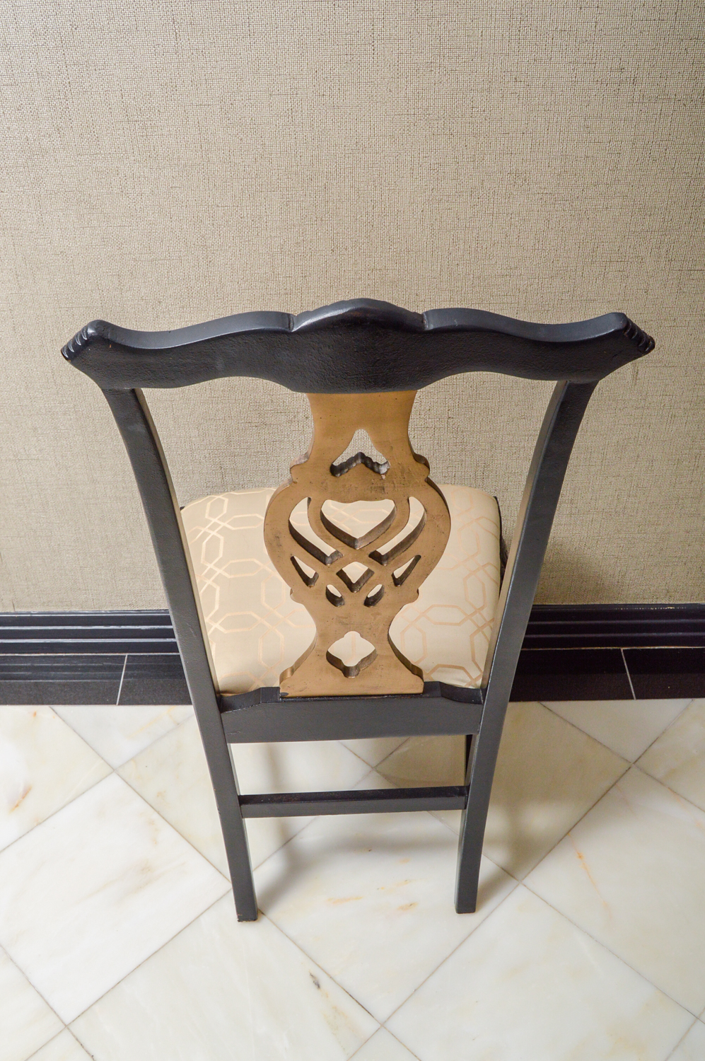 Set of Chippendale Style Dining Chairs by Andre Originals