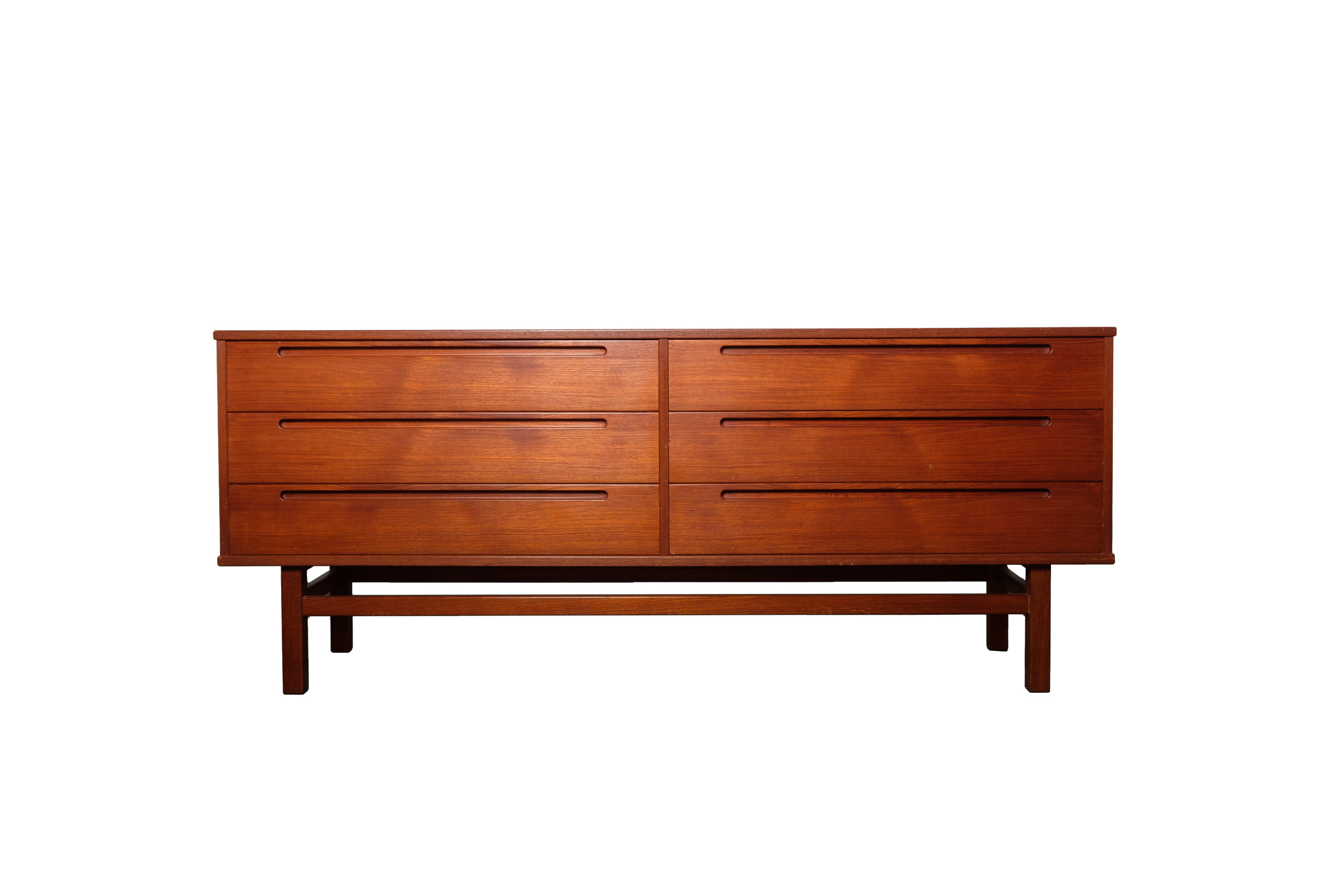 Danish Modern Teak Dresser by Nils Jonsson for HJN Mobler