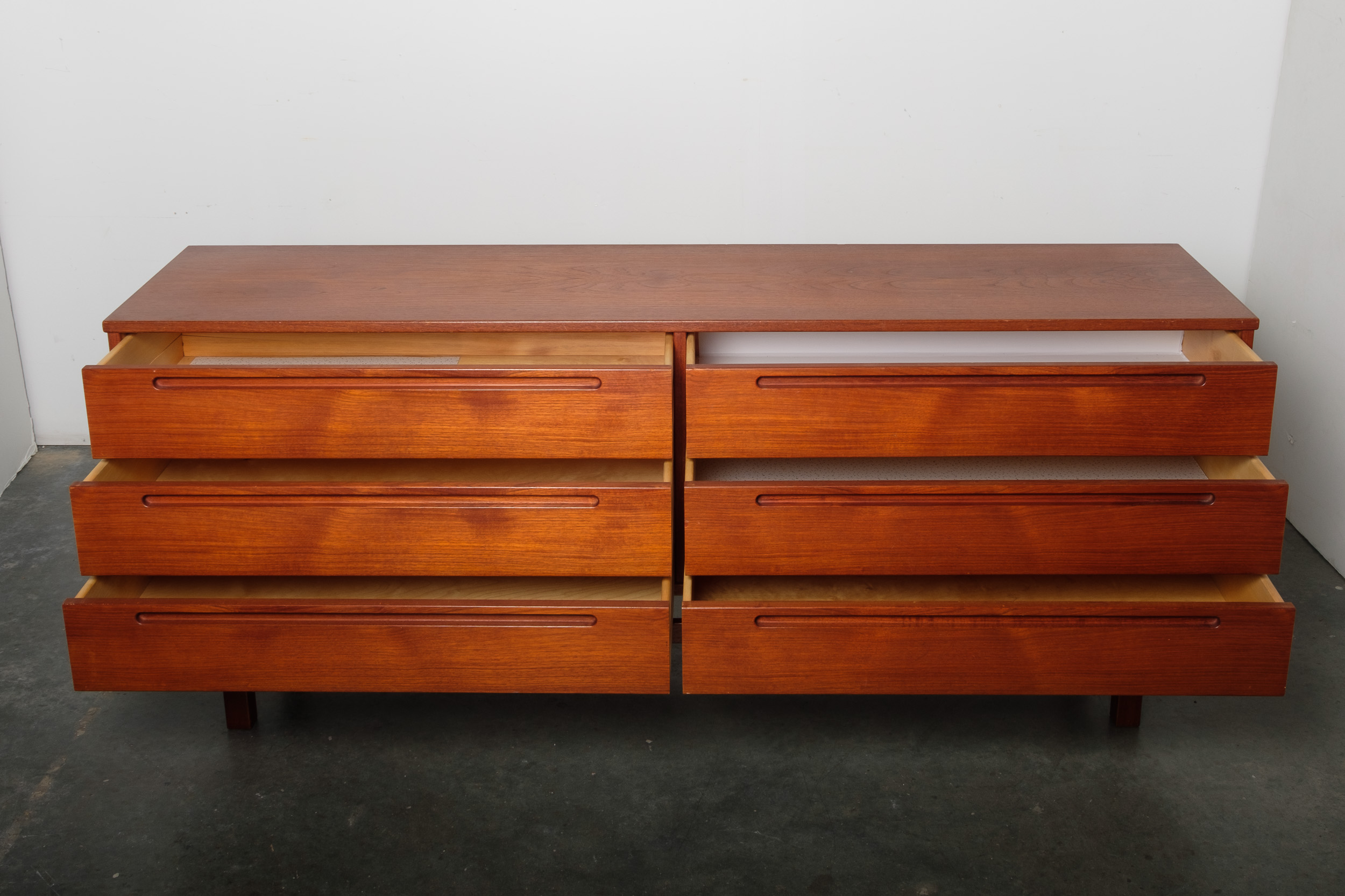 Danish Modern Teak Dresser by Nils Jonsson for HJN Mobler