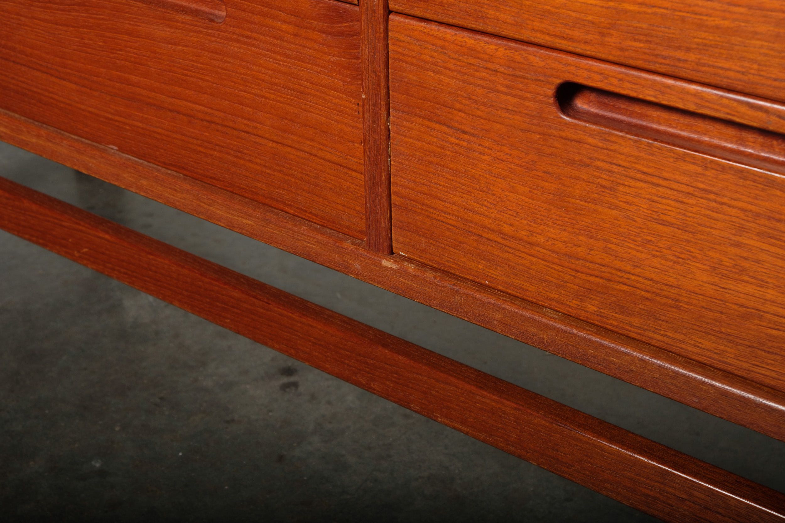 Danish Modern Teak Dresser by Nils Jonsson for HJN Mobler