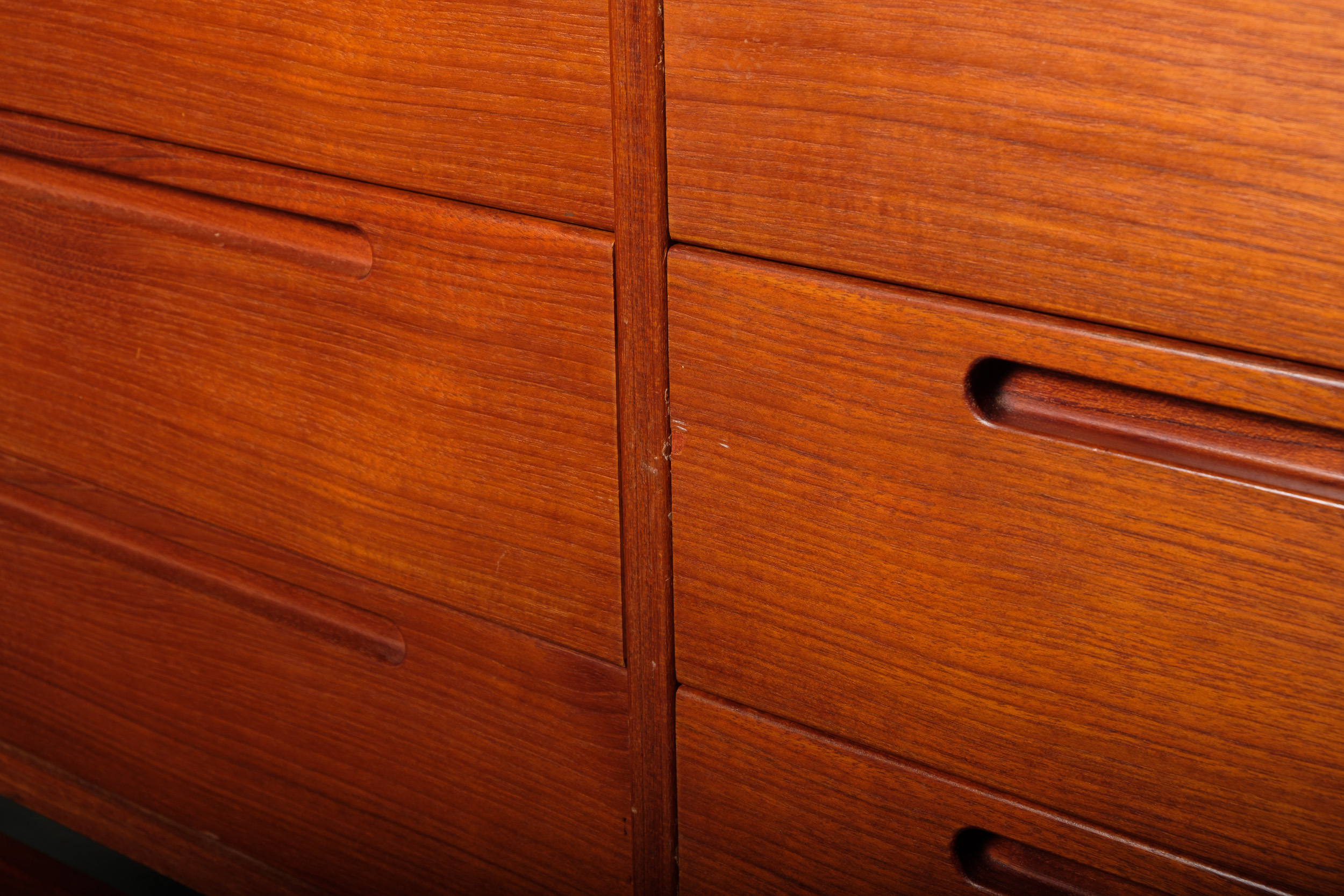 Danish Modern Teak Dresser by Nils Jonsson for HJN Mobler