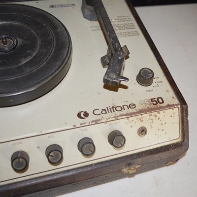 Califone 1550 Record Player With Built In Speaker