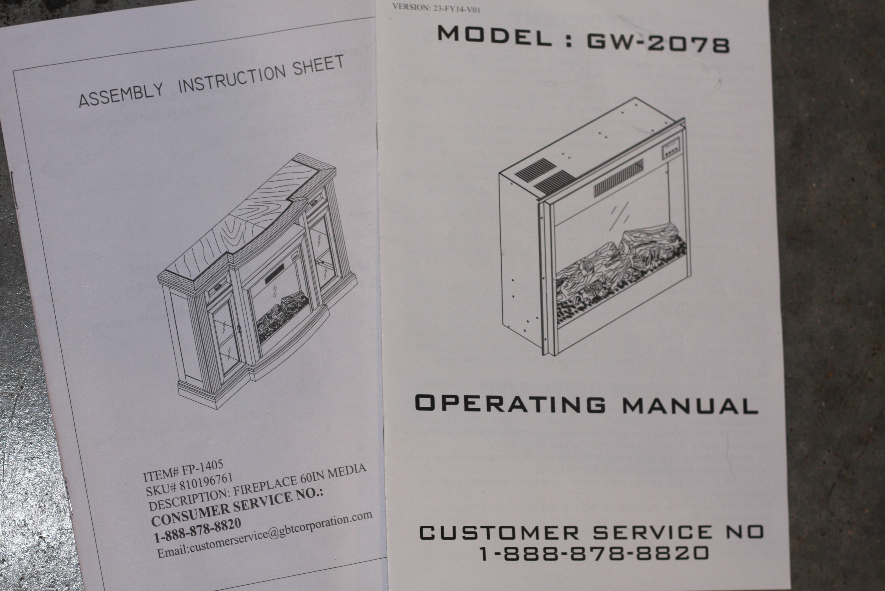 Electric Fireplace Wooden Cabinet