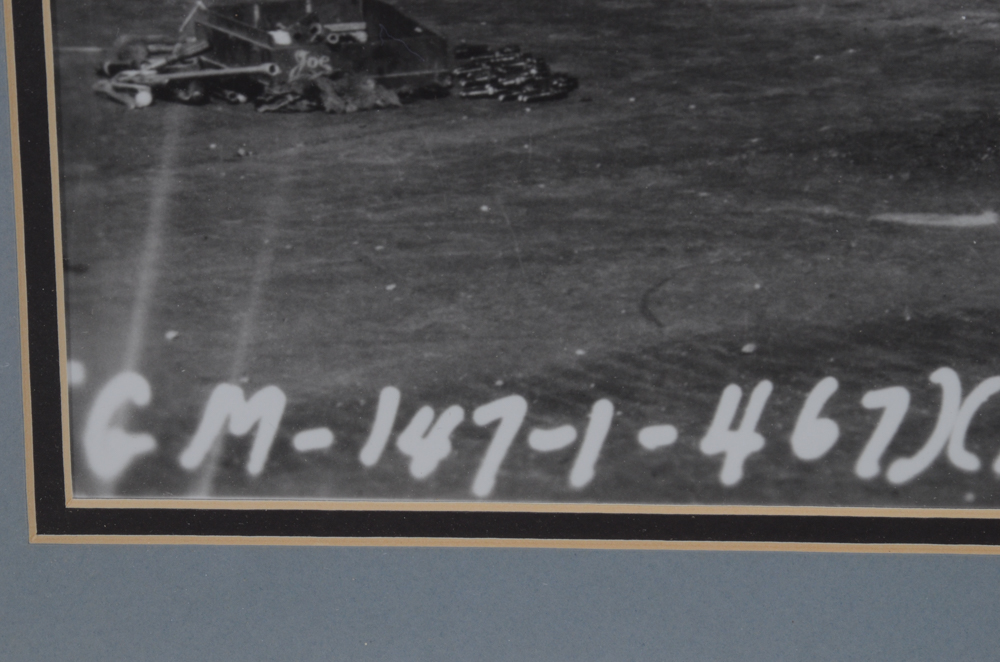 Vincent Re Reproduction Print of a WWII Photograph "Witchcraft and Crew"