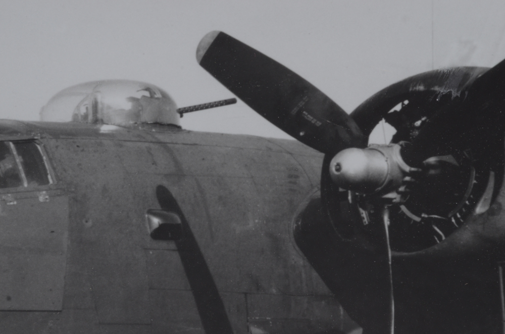 Vincent Re Reproduction Print of a WWII Photograph "Witchcraft and Crew"