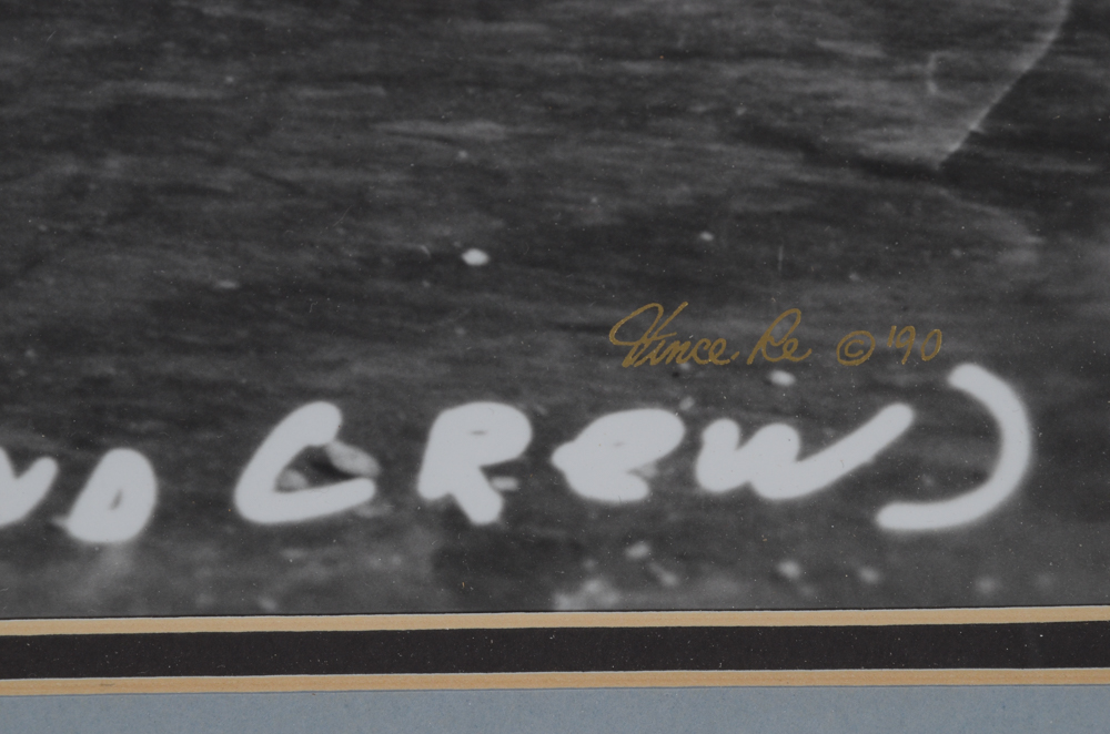 Vincent Re Reproduction Print of a WWII Photograph "Witchcraft and Crew"