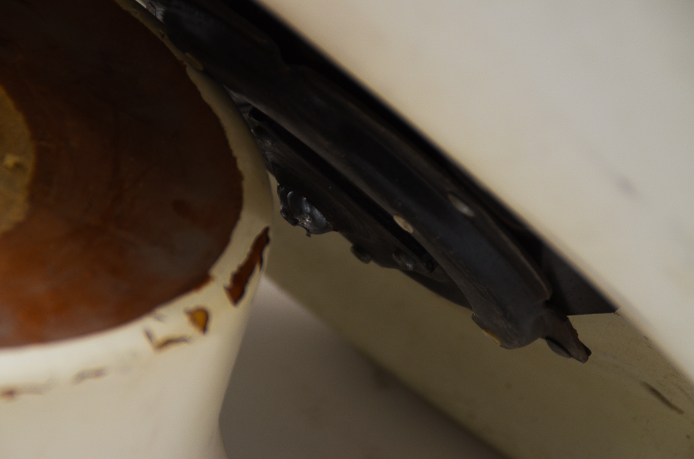 Vintage Mid Century Modern Armchair and Ottoman