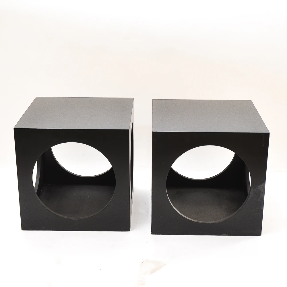 Mid Century Modern Cube End Tables | Everything But The House