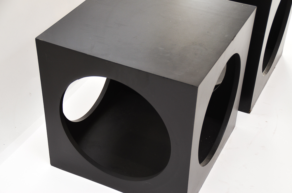 Mid Century Modern Cube End Tables