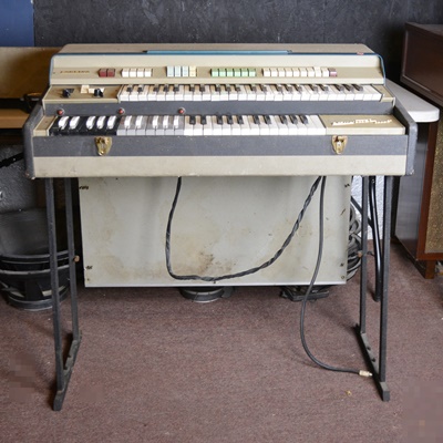 1960's Farfisa "Compact Duo" Electronic Keyboard