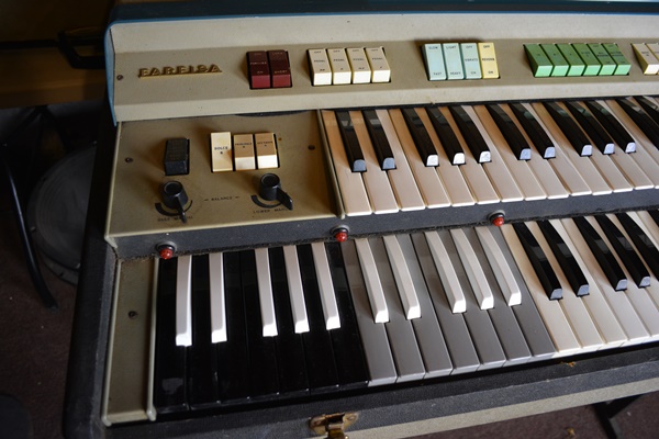 1960's Farfisa "Compact Duo" Electronic Keyboard