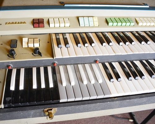 1960's Farfisa "Compact Duo" Electronic Keyboard