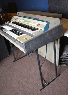 1960's Farfisa "Compact Duo" Electronic Keyboard
