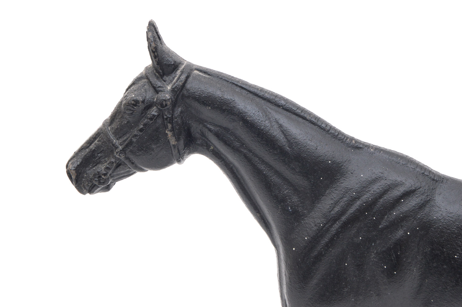 Virginia Metalcrafters "Hunter" Horse Cast Iron Doorstopper 1949 by CRK