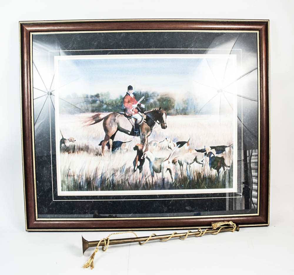 Print of Watercolor by V. Weller