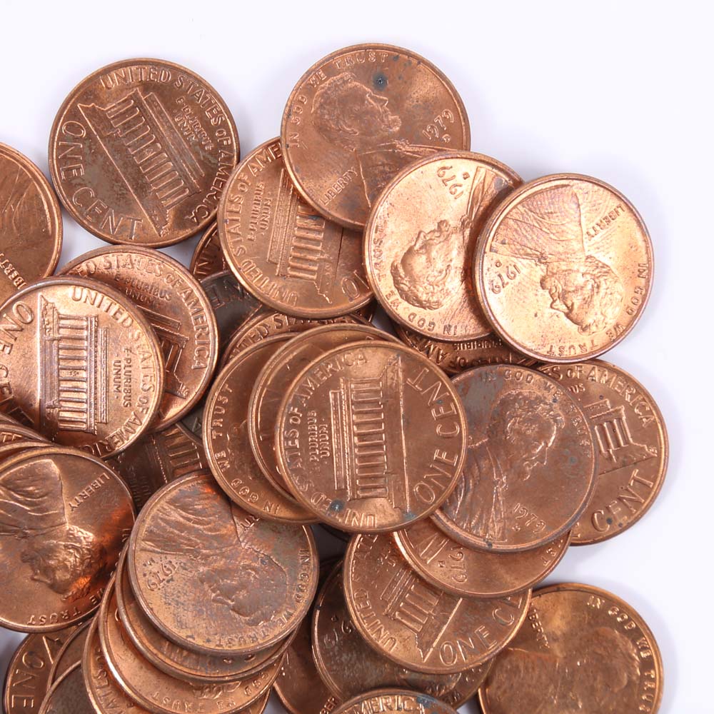 1979-D Lincoln Penny Roll