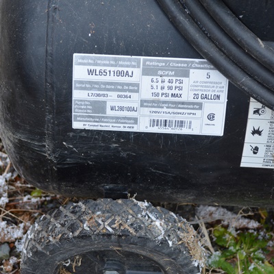 IronForce 20 Gallon Air Compressor, WL651100AJ