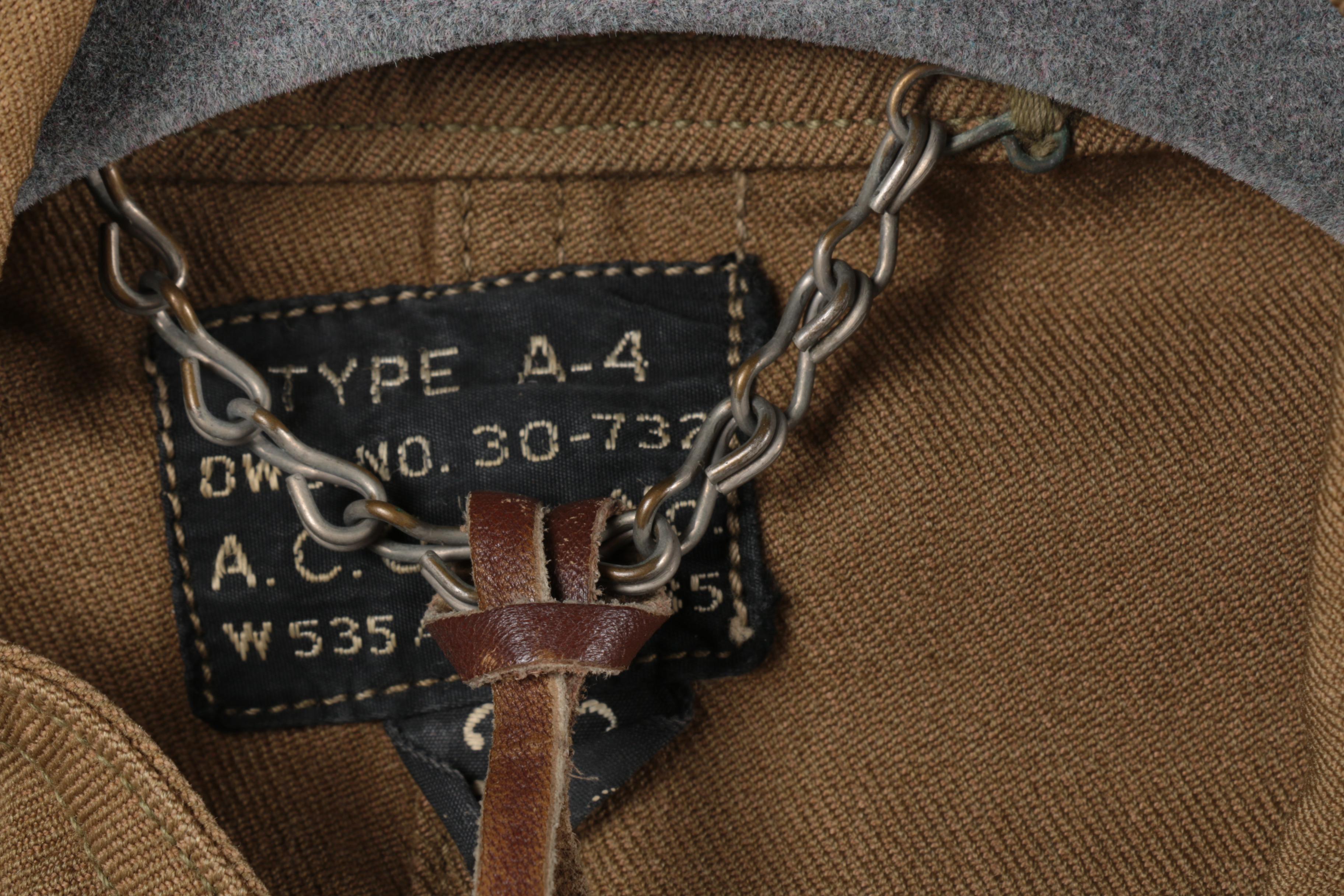 Vintage U.S. WWII Army Air Force Type A-4 Flight Suit