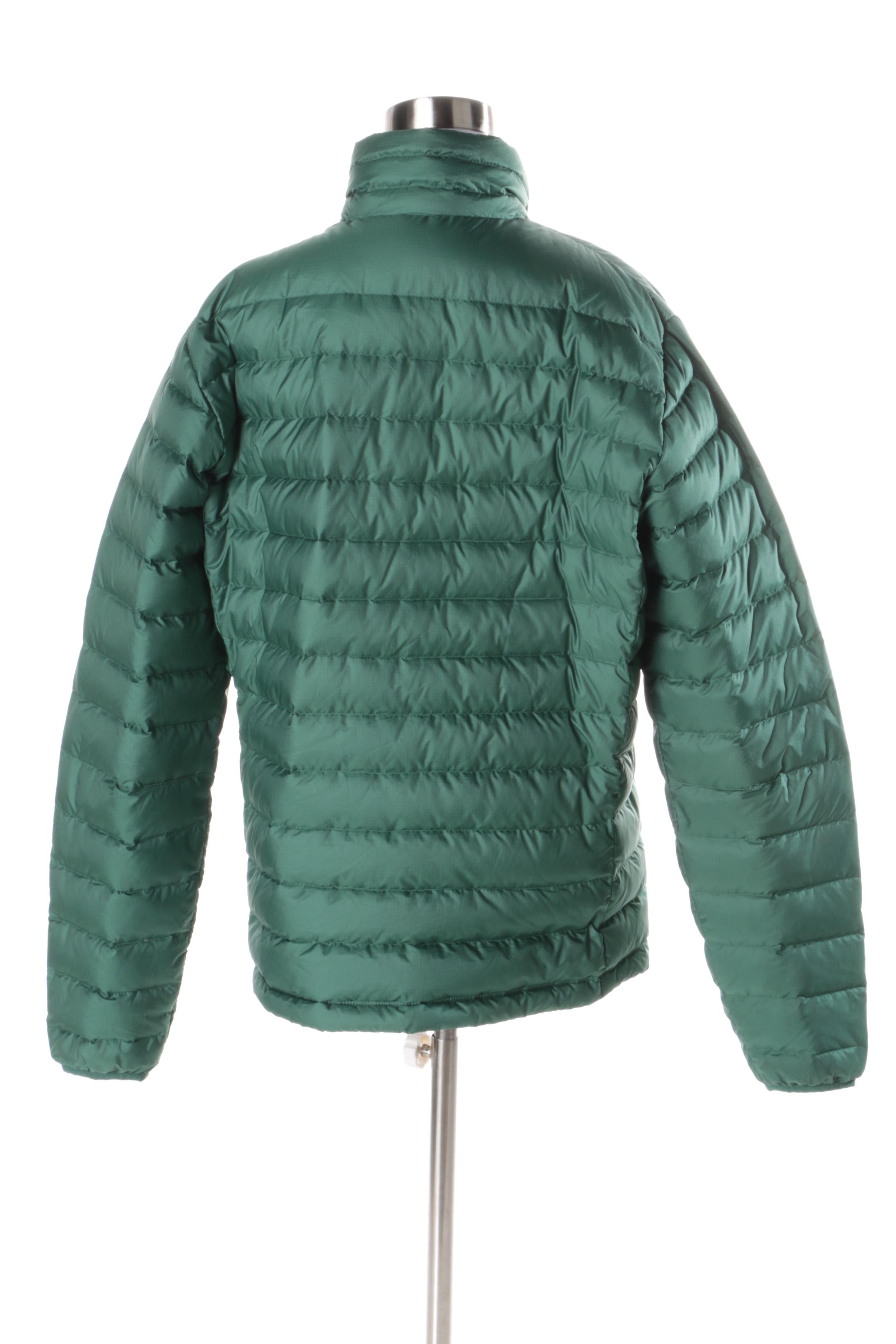 Men's Patagonia Green Puffer Coat