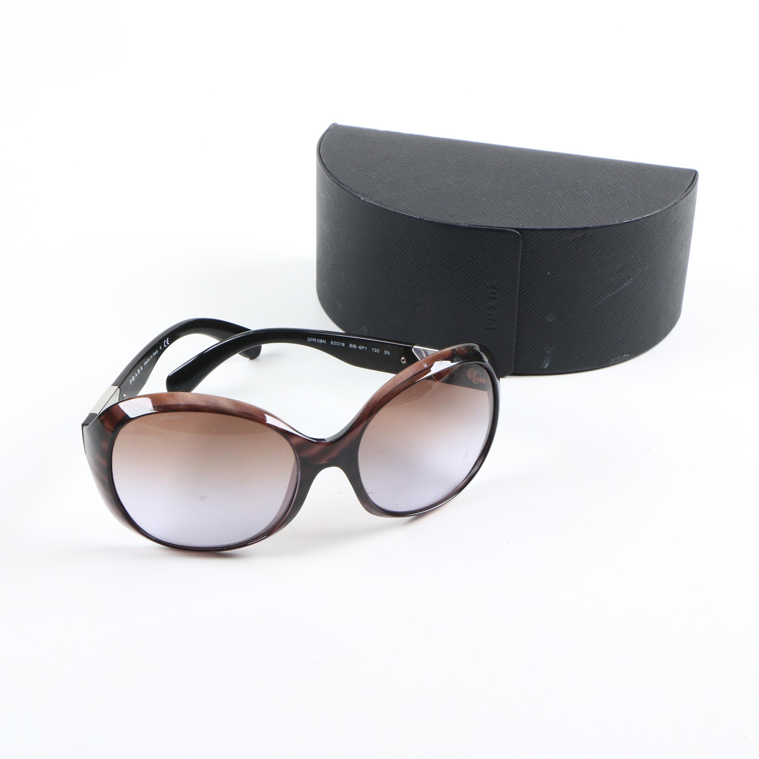 Prada SPR 08N Sunglasses with Case