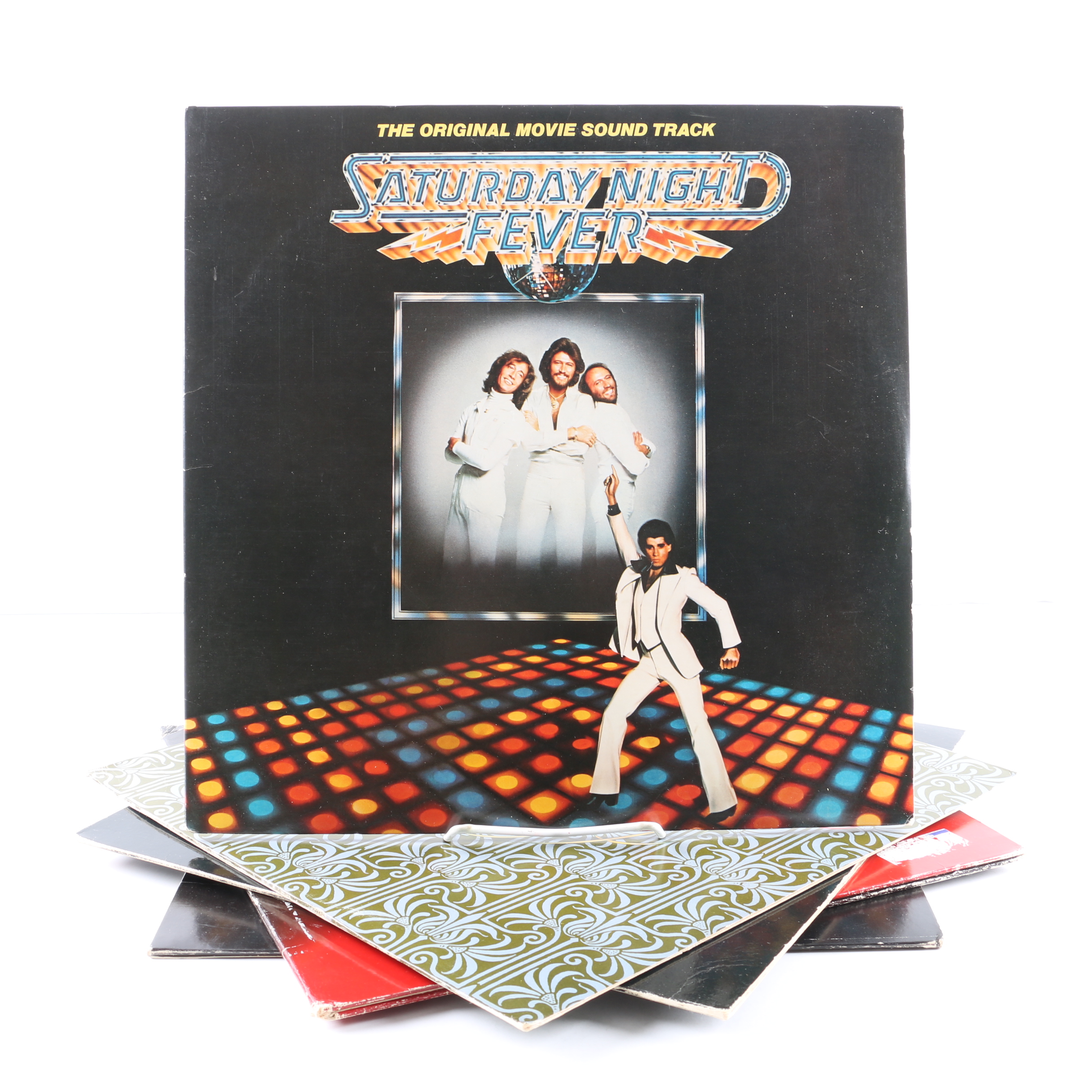 Bee Gees LPs Including "Spirits Having Flown" Promo & "Saturday Night Fever"