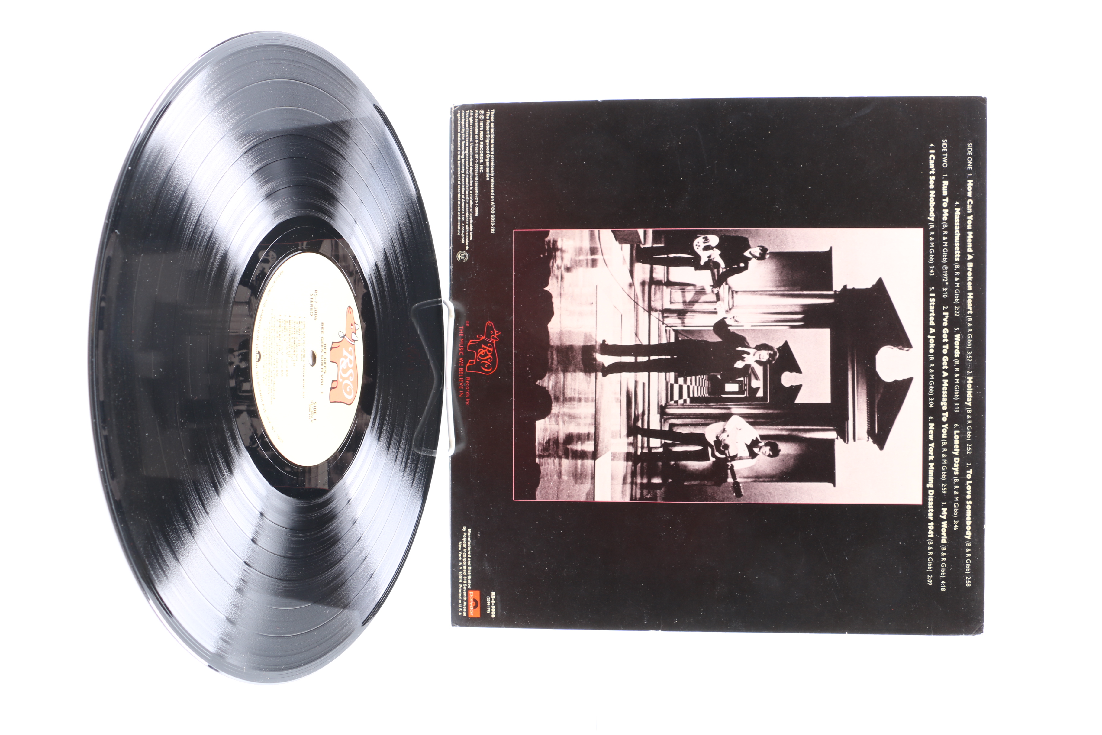 Bee Gees LPs Including "Spirits Having Flown" Promo & "Saturday Night Fever"