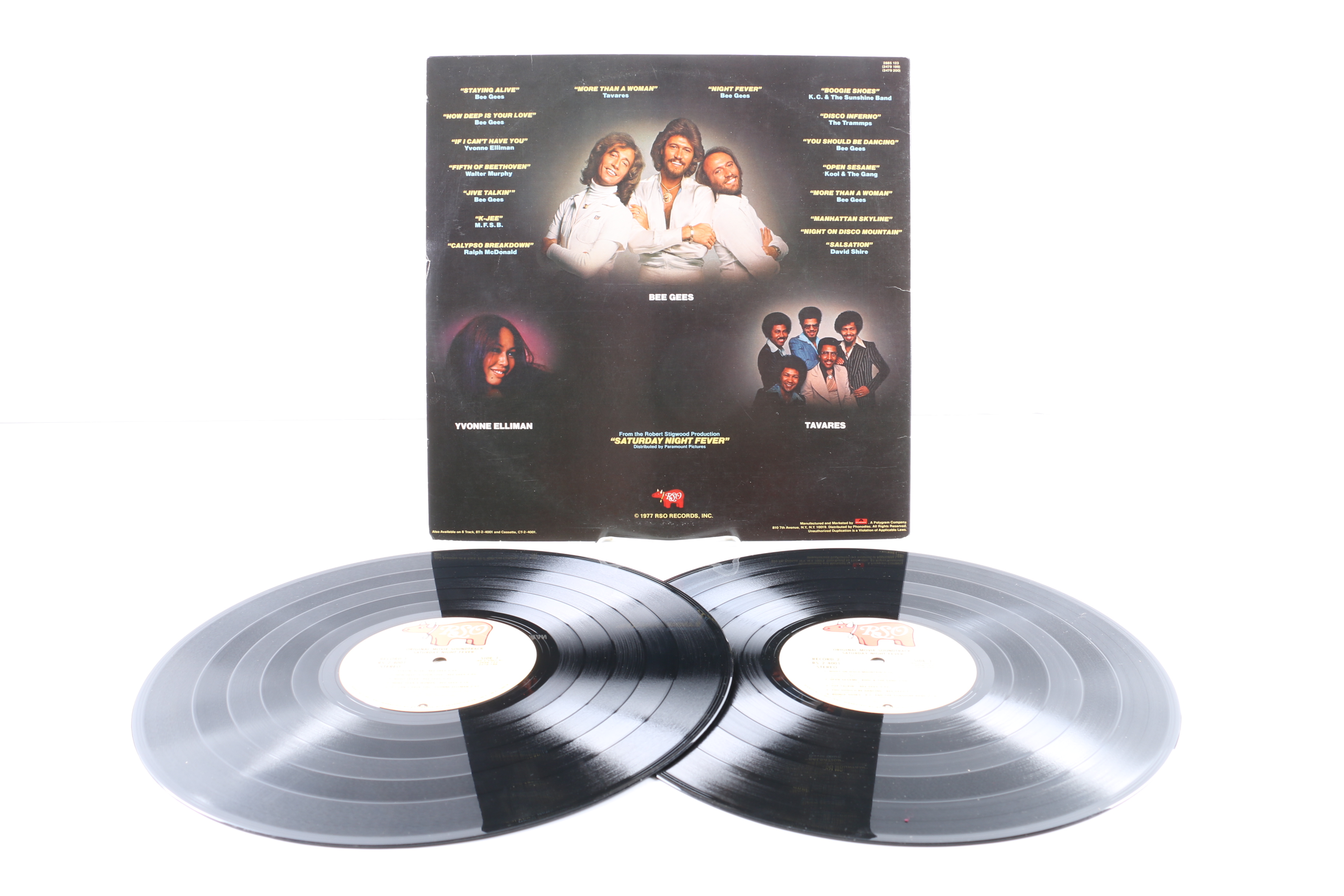 Bee Gees LPs Including "Spirits Having Flown" Promo & "Saturday Night Fever"