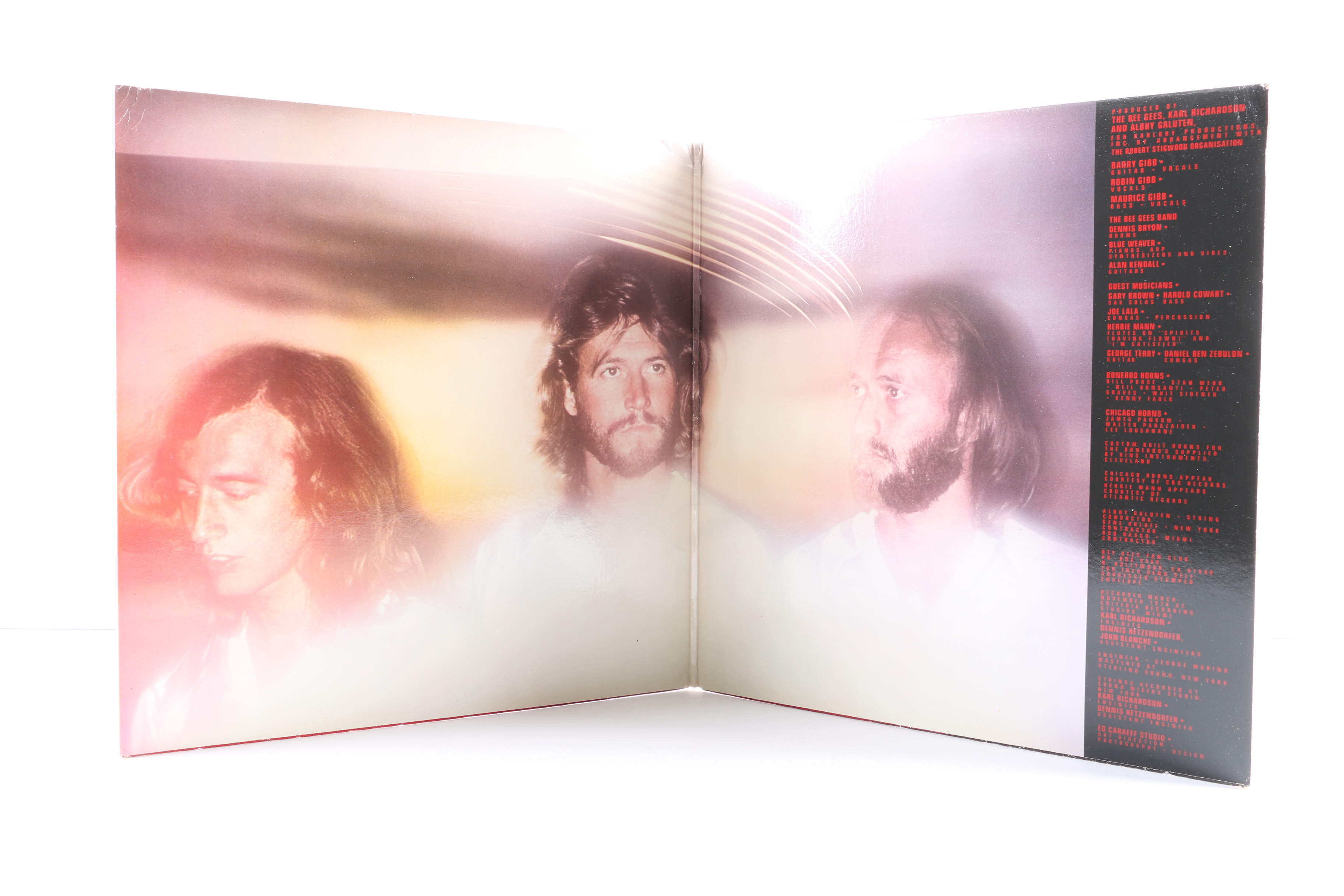 Bee Gees LPs Including "Spirits Having Flown" Promo & "Saturday Night Fever"