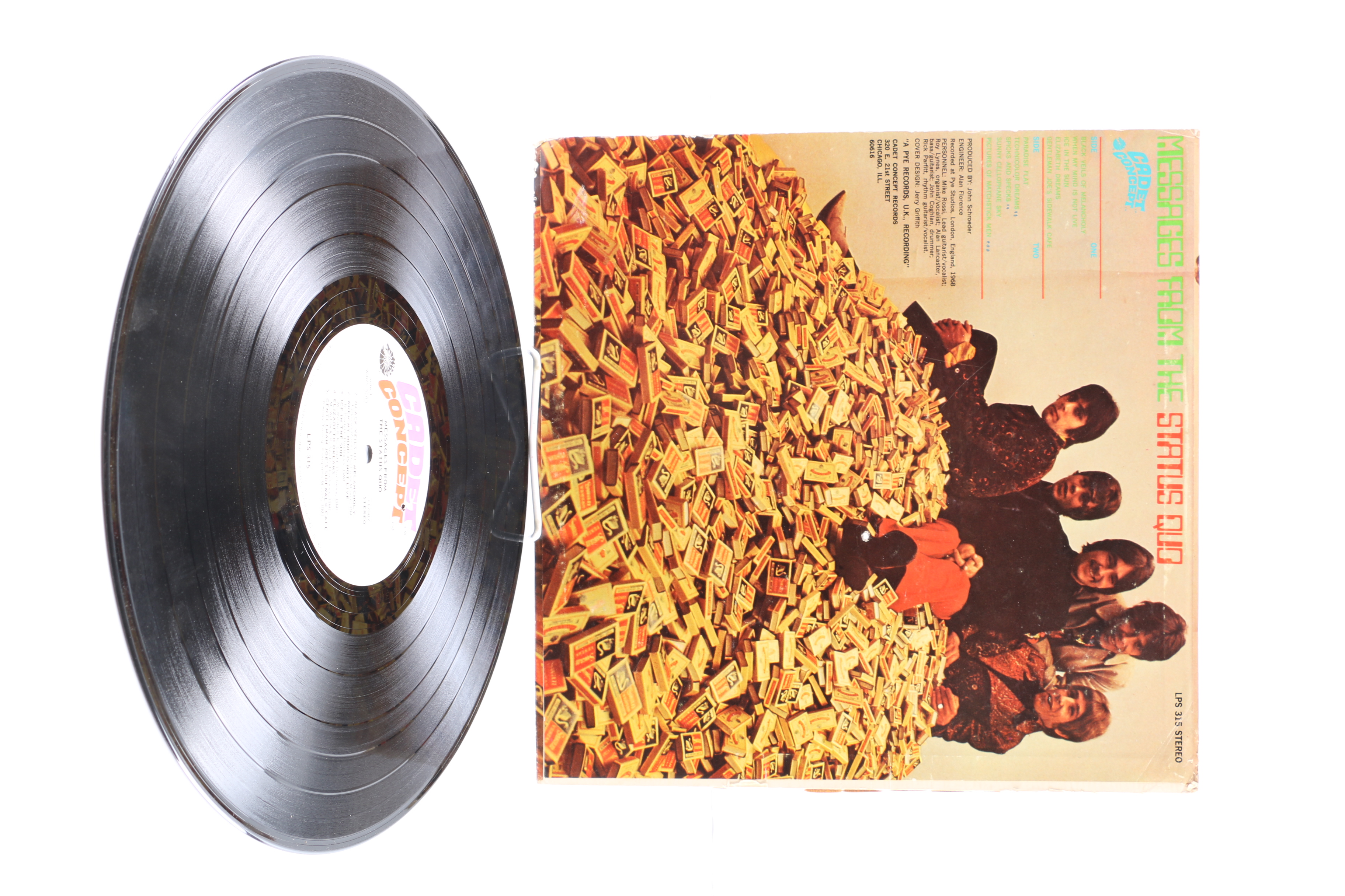 Status Quo LPs Including "Messages From The Status Quo"