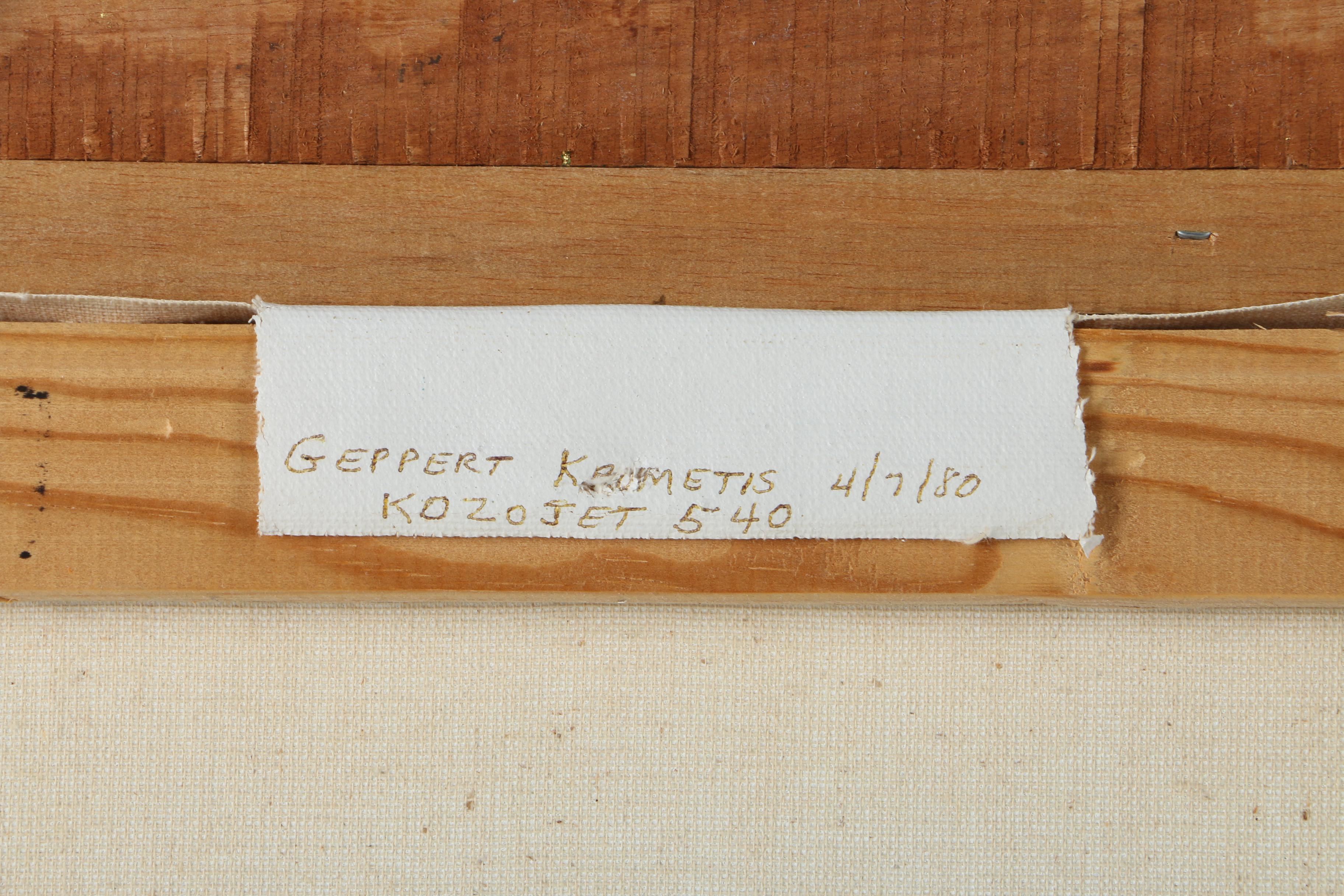 F. Holzer Oil Painting on Canvas of Swamp Scene