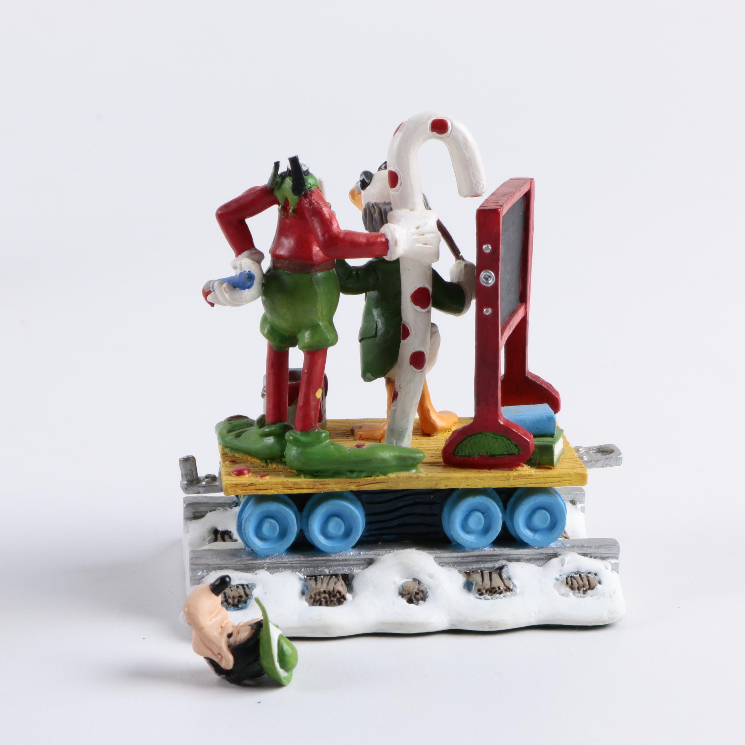 Disney "Winter Wonderland" Ceramic Train Figurines
