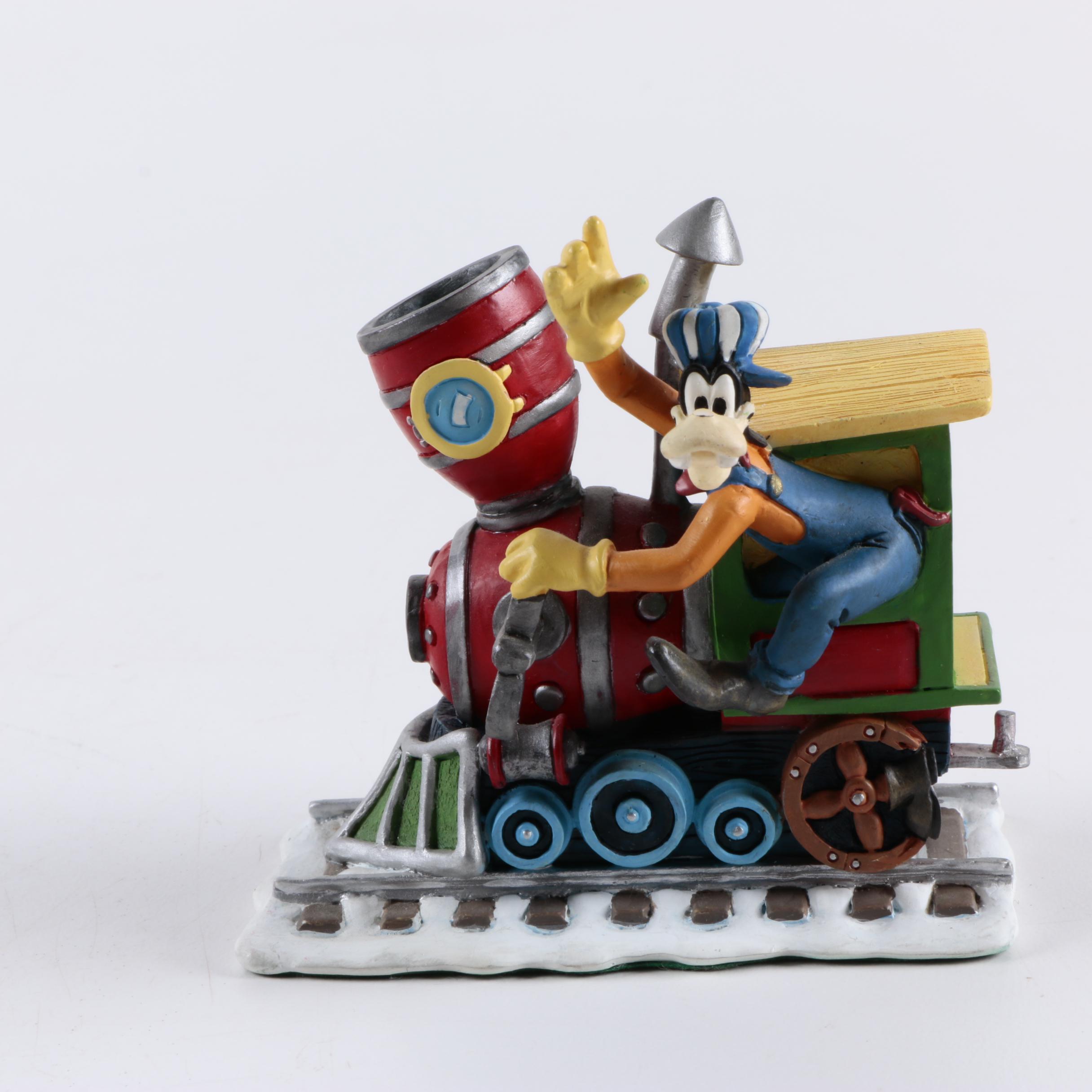 Disney "Winter Wonderland" Ceramic Train Figurines