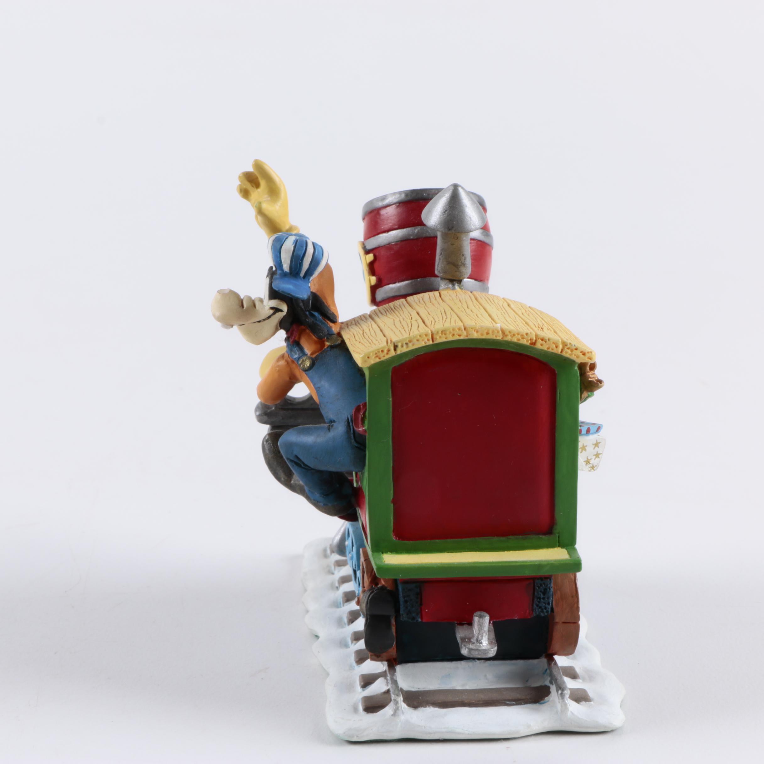 Disney "Winter Wonderland" Ceramic Train Figurines