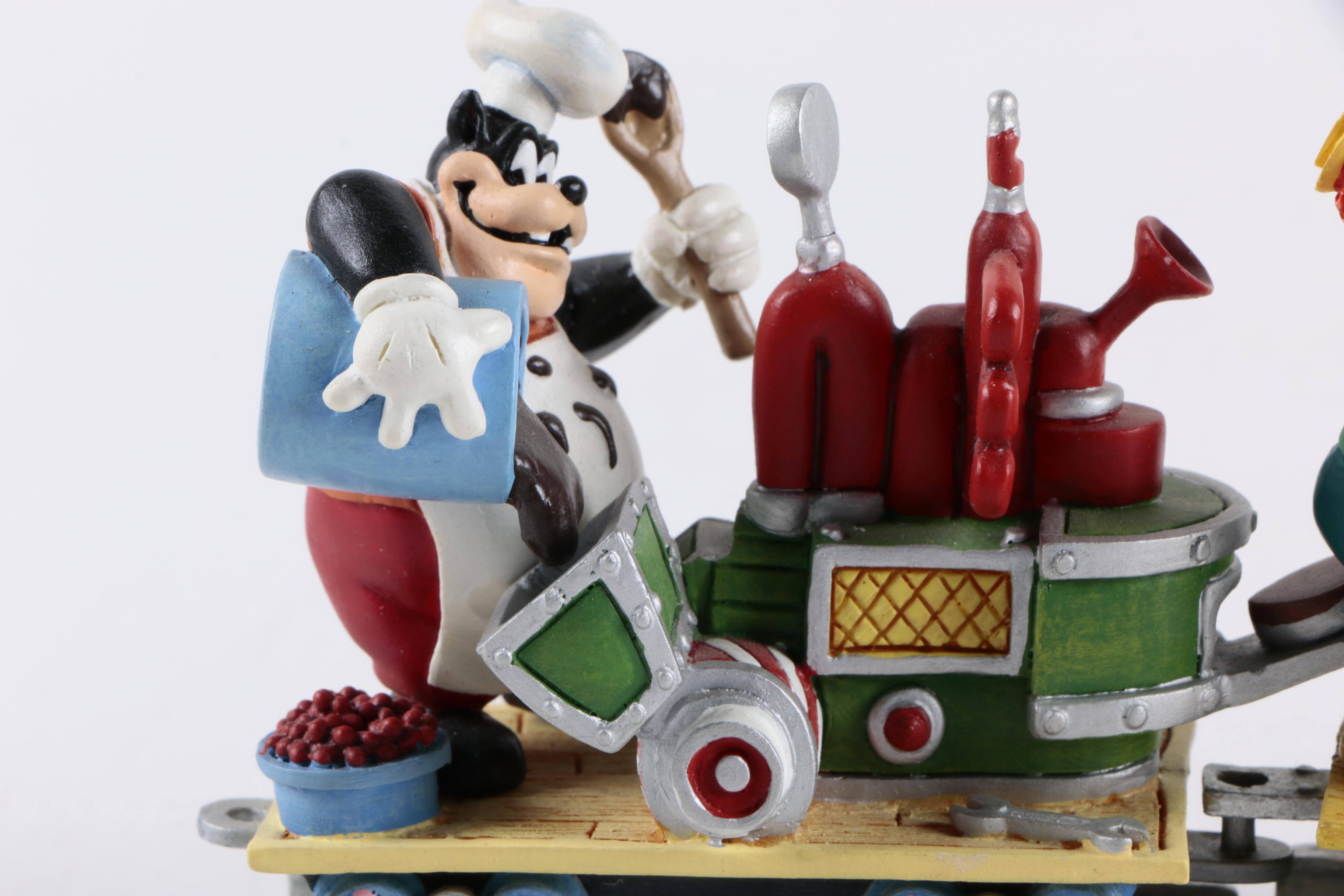 Disney "Winter Wonderland" Ceramic Train Figurines