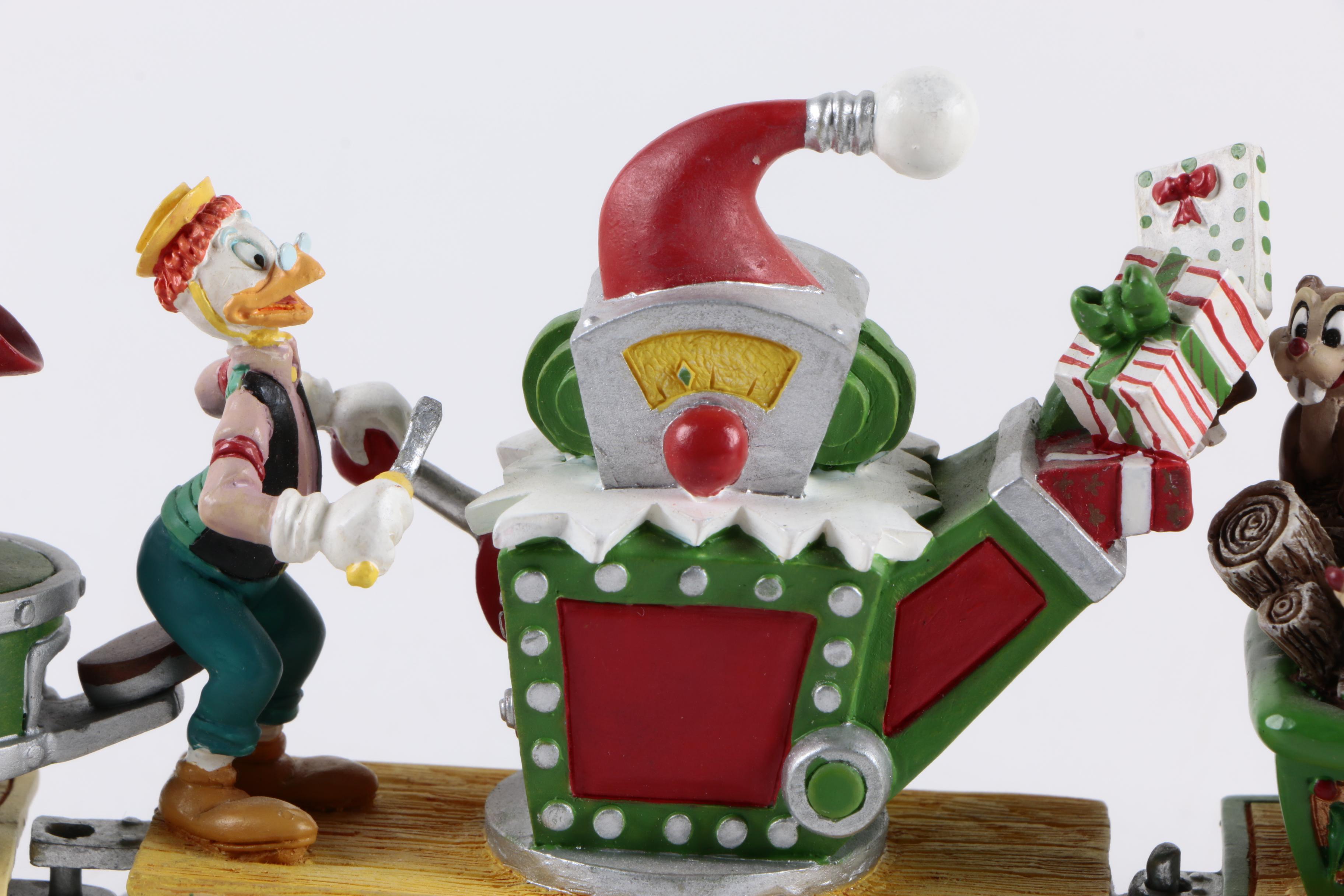 Disney "Winter Wonderland" Ceramic Train Figurines