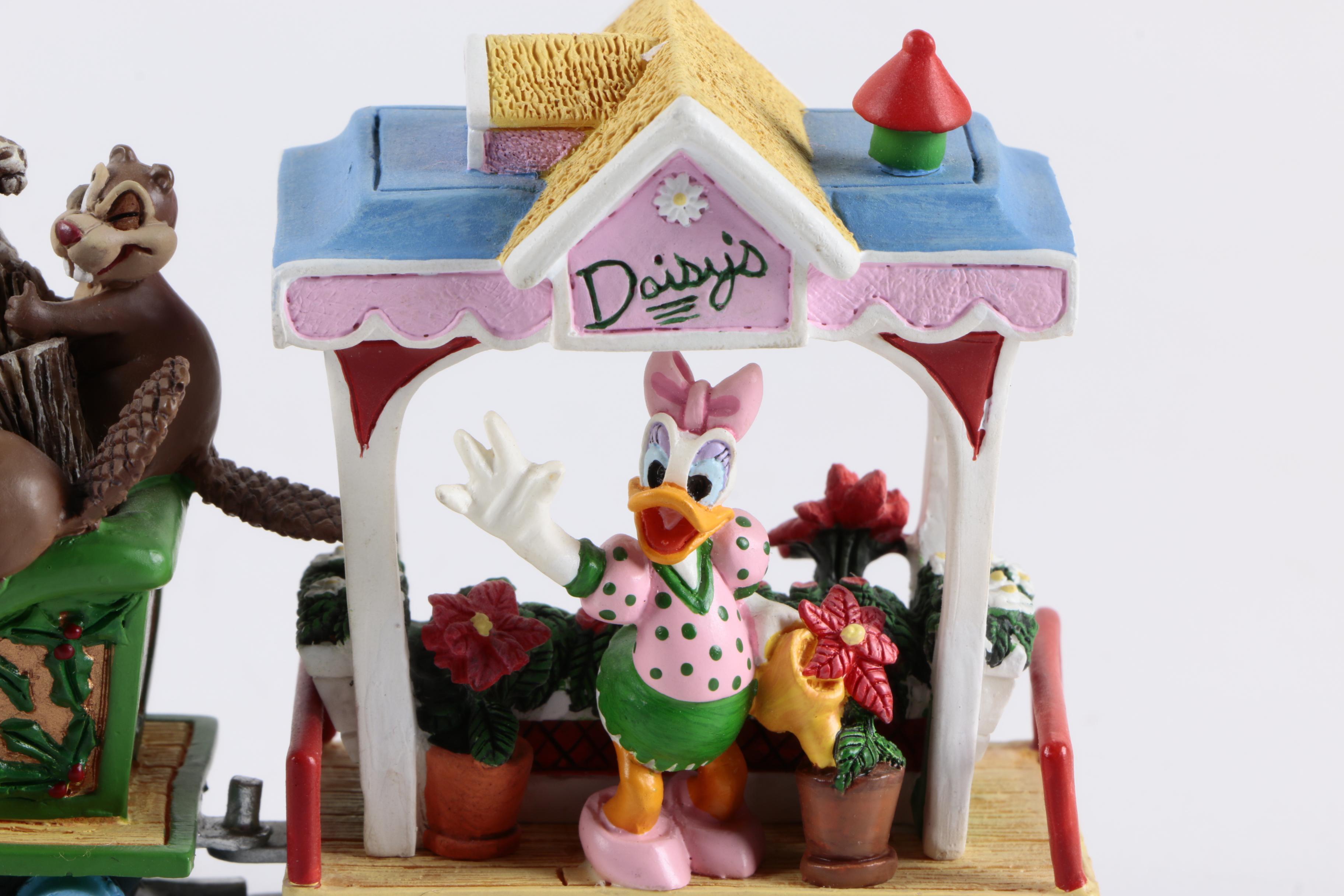 Disney "Winter Wonderland" Ceramic Train Figurines