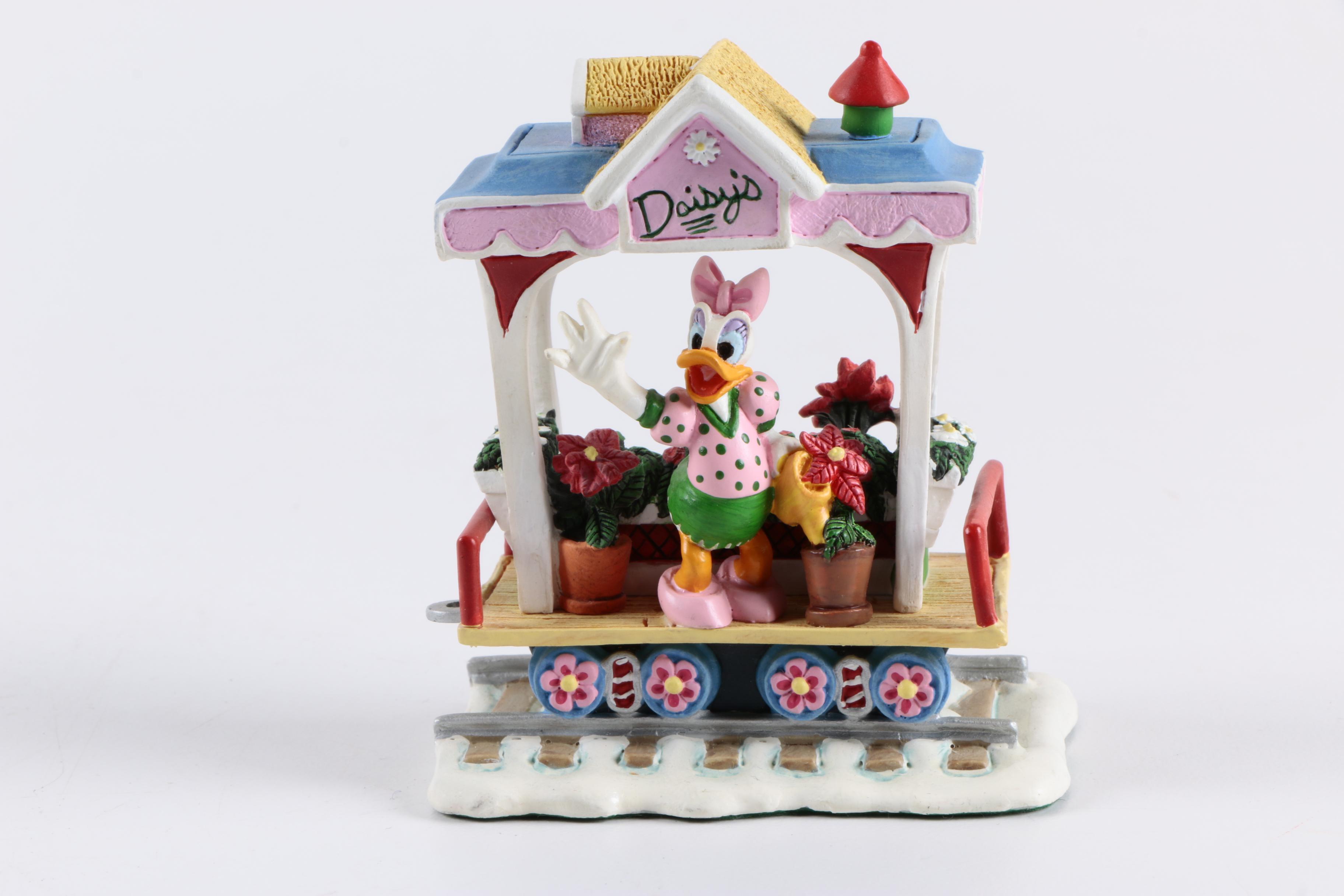 Disney "Winter Wonderland" Ceramic Train Figurines