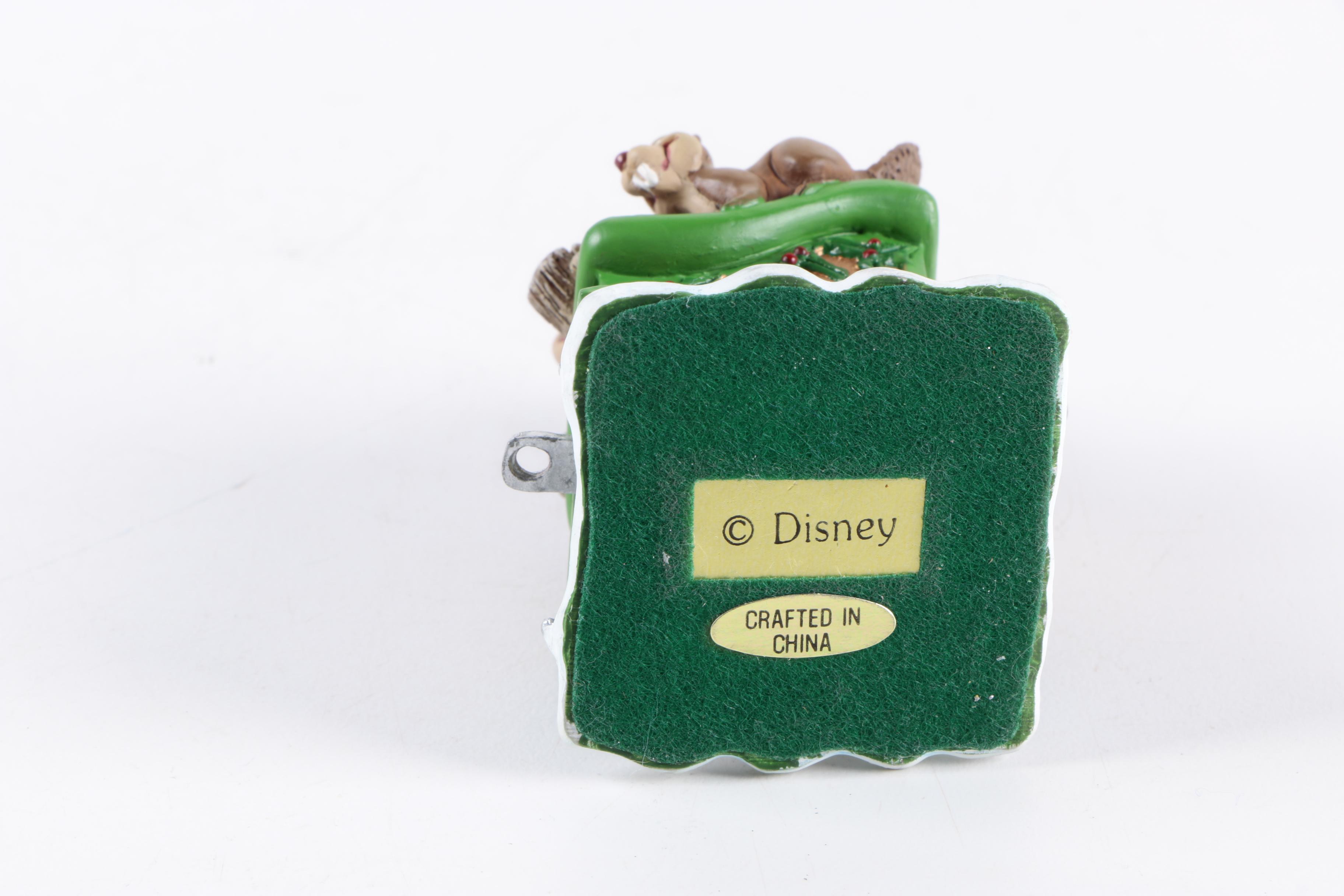 Disney "Winter Wonderland" Ceramic Train Figurines