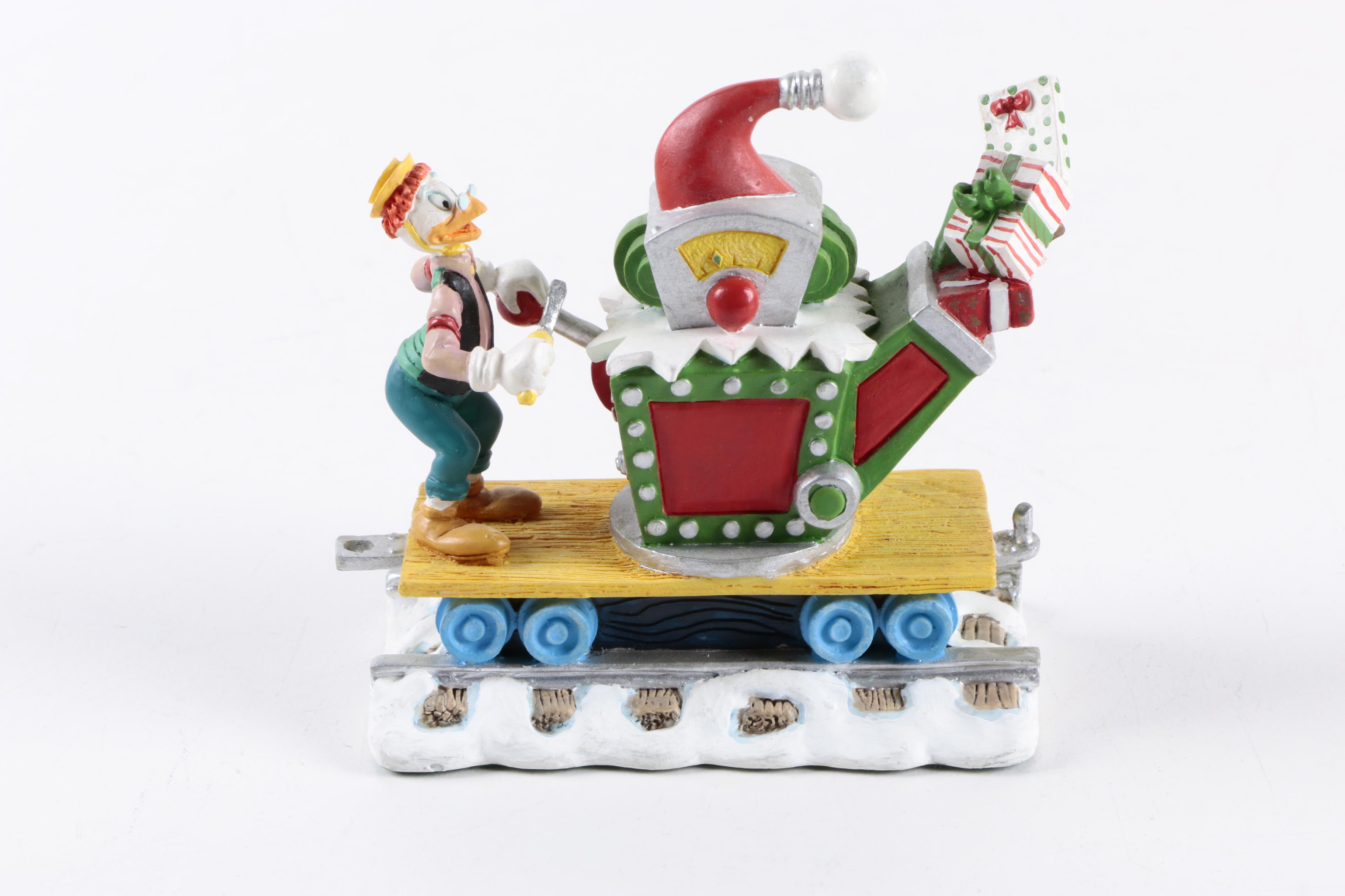 Disney "Winter Wonderland" Ceramic Train Figurines