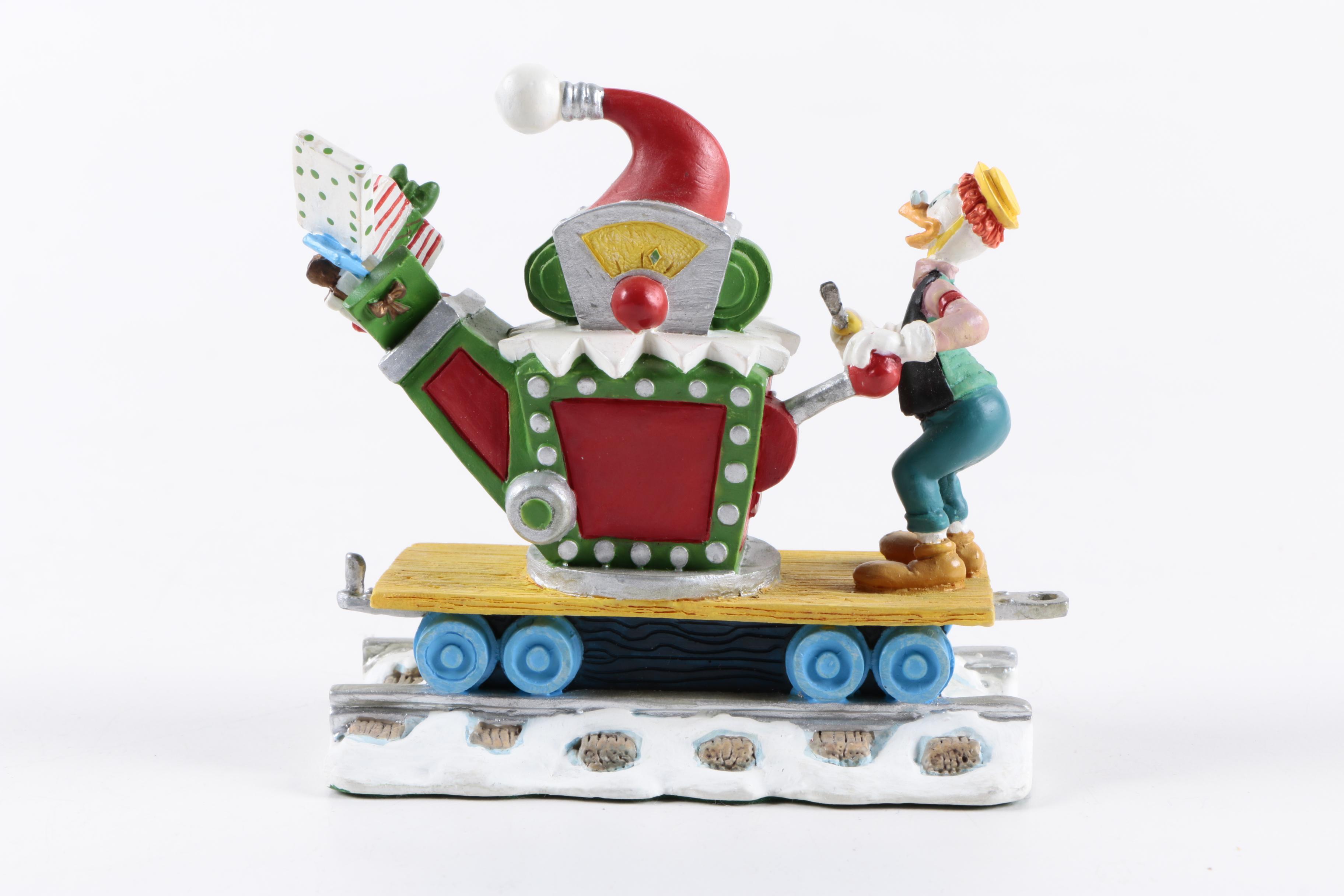 Disney "Winter Wonderland" Ceramic Train Figurines