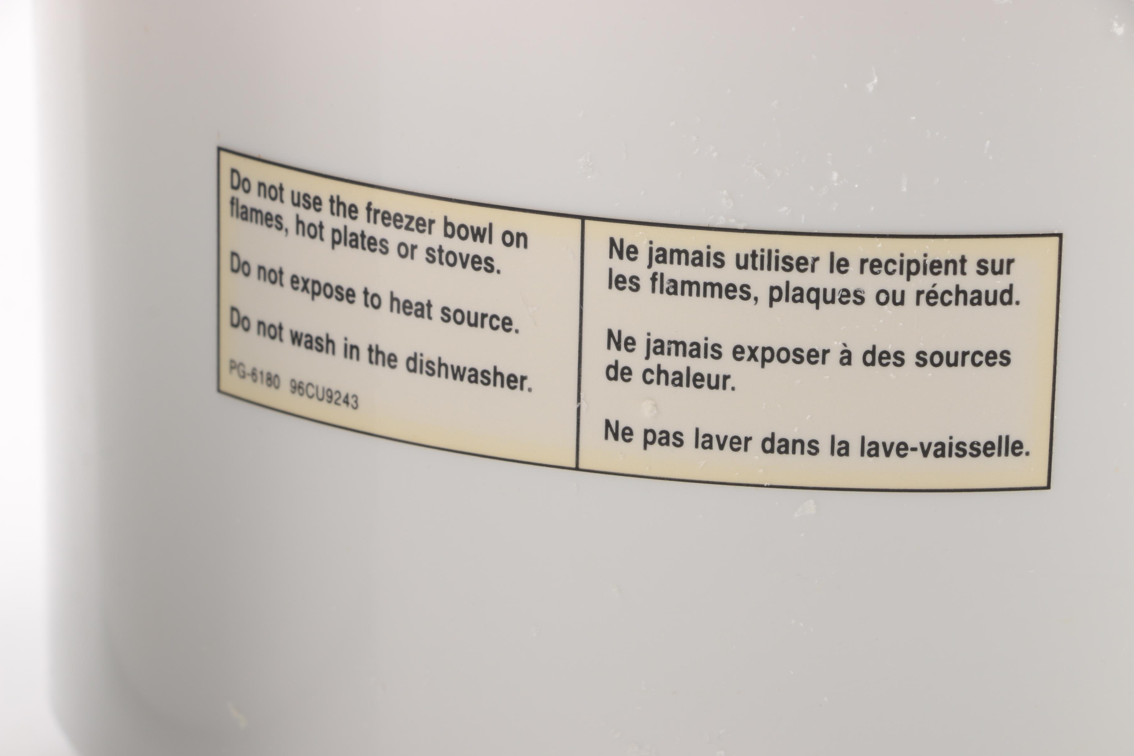 Cuisinart Frozen Yogurt-Ice Cream & Sorbet Maker