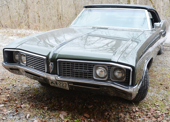 1968 Buick Electra 225 Olive Green Convertible