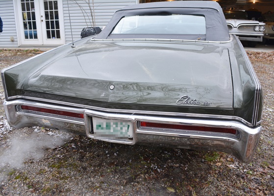 1968 Buick Electra 225 Olive Green Convertible