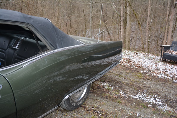 1968 Buick Electra 225 Olive Green Convertible