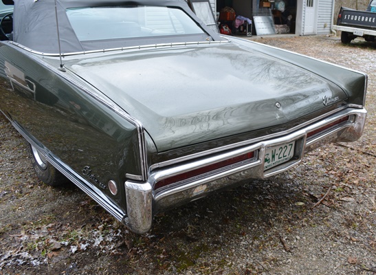 1968 Buick Electra 225 Olive Green Convertible