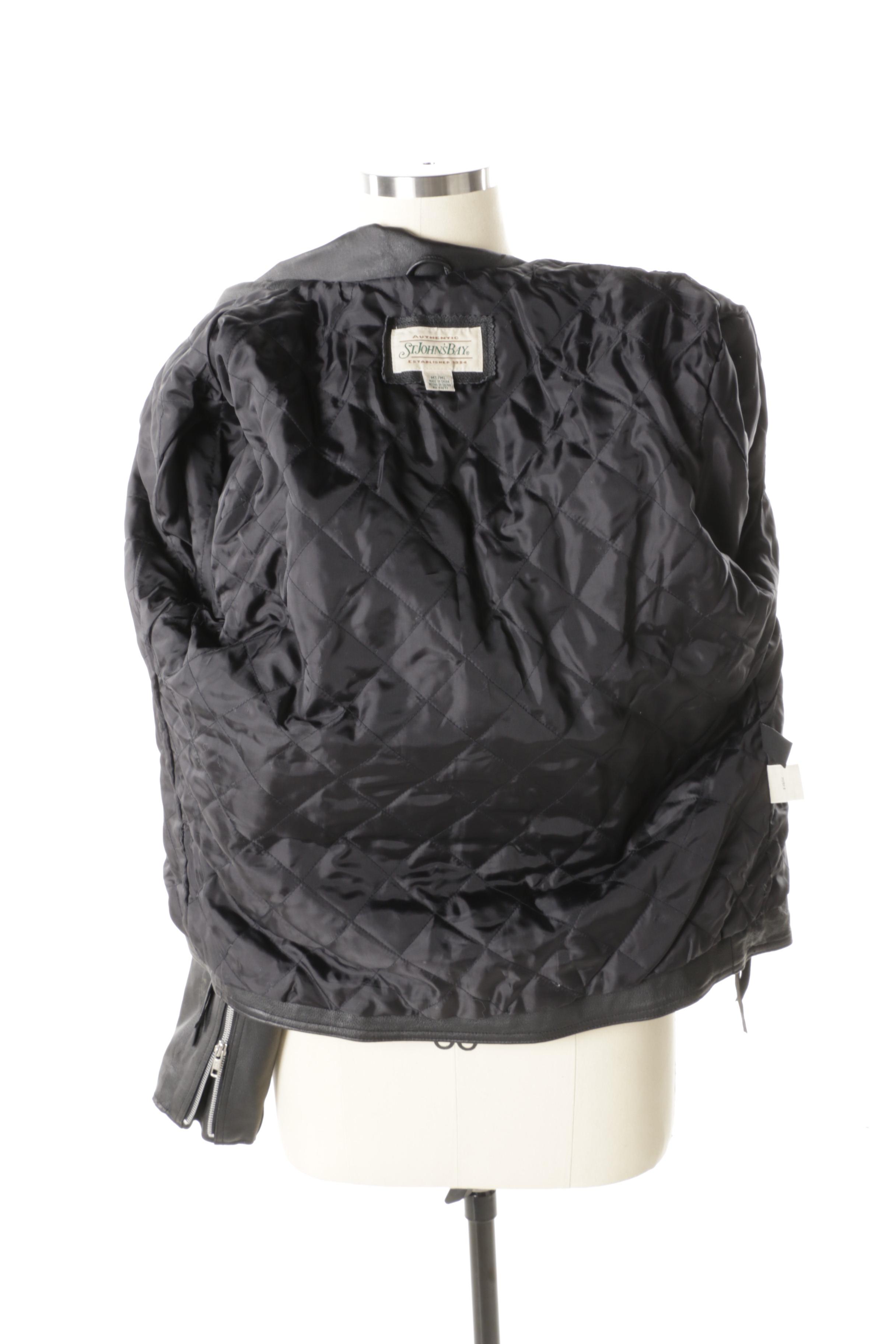 Men's St. John's Bay Leather Jacket